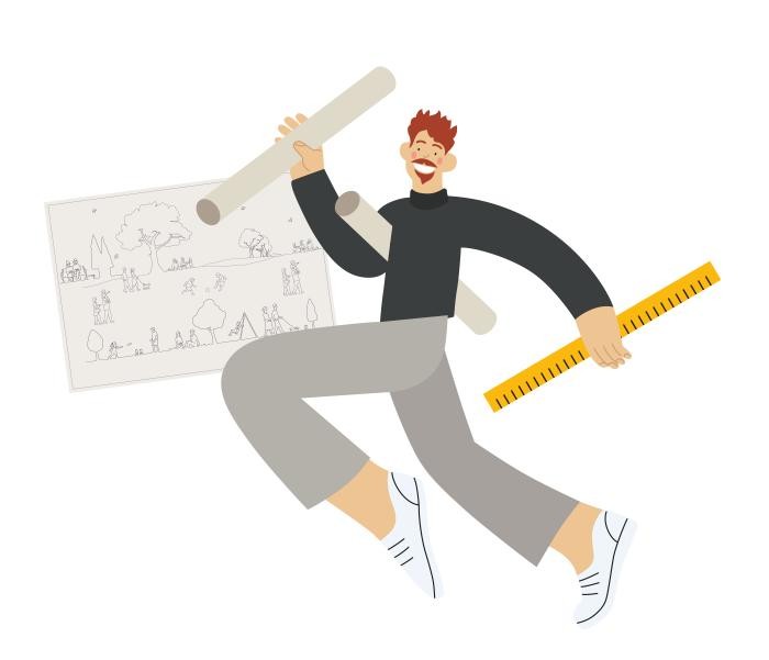 Balduin als Architekt