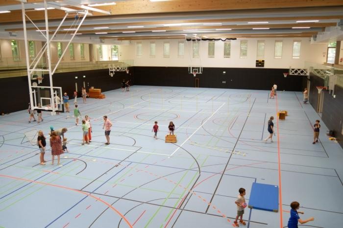 Blick in die neue Sulmhalle 