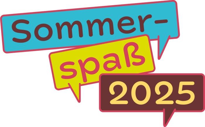 Logo des Ferienprogramms Sommerspaß 2025 