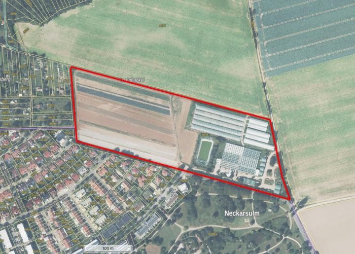 Lageplan: Amt für Stadtentwicklung und Baurecht
