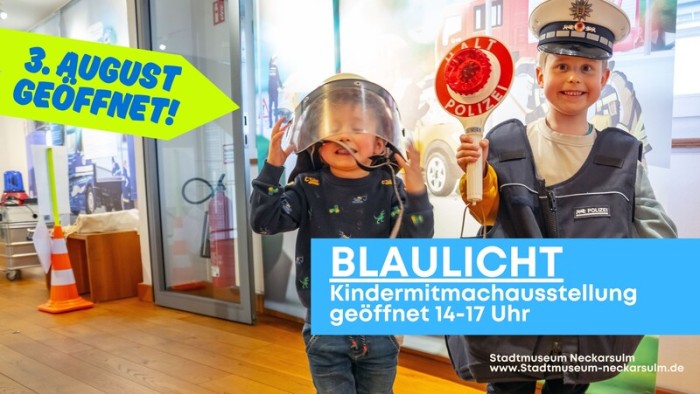 Kindermitmachausstellung am 3.8. geöffnet Kindermitmachausstellung am 3.8. geöffnet