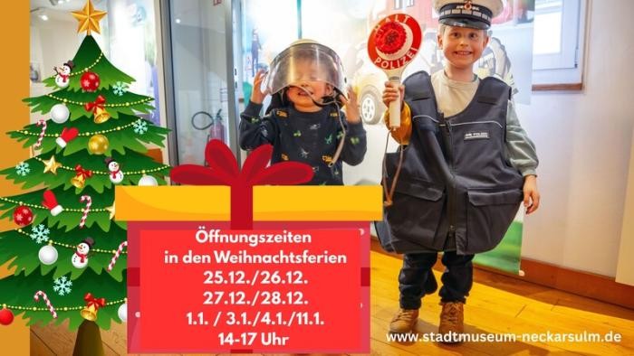 Weihnachtsferien im Stadtmuseum Weihnachtsferien im Stadtmuseum