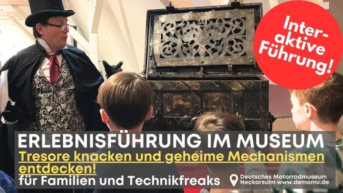 Tresorfühung im DEMOMU Tresorfühung im DEMOMU