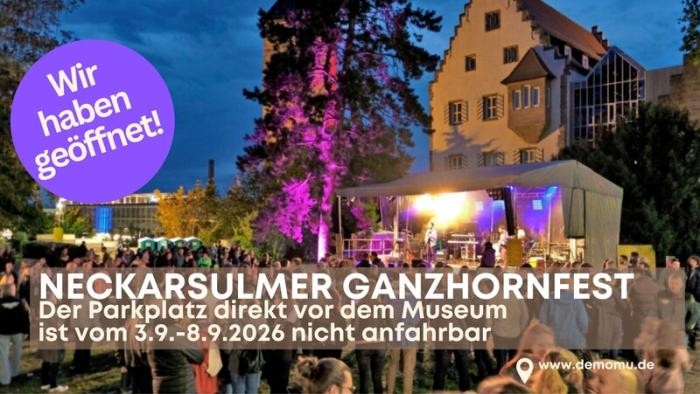 Museumsöffnung beim Ganzhornfest Museumsöffnung beim Ganzhornfest