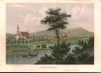 Historische Ansicht von Neckarsulm um 1843 