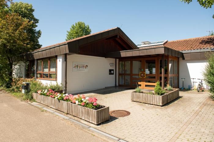 Kita Damaschkestraße Eingangsbereich der Kindertagesstätte Damaschkestraße