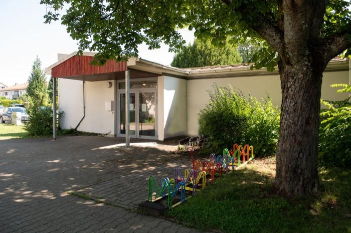 Eingangsbereich der Kindertagesstätte Eugen-Bolz