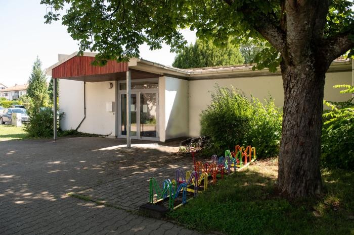 Kita Eugen-Bolz Eingangsbereich der Kindertagesstätte Eugen-Bolz