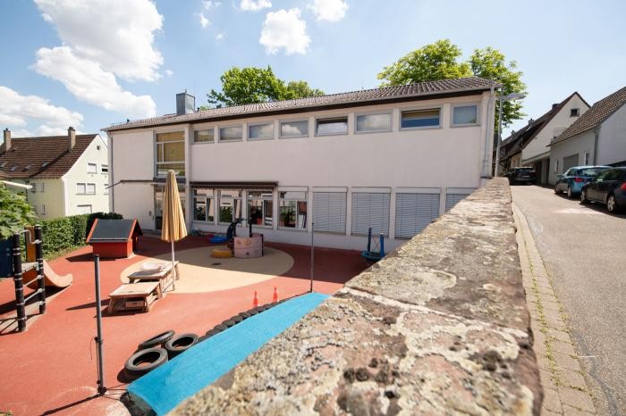 Kita Gerokweg Gartenbereich der Kindertagesstätte Gerokweg