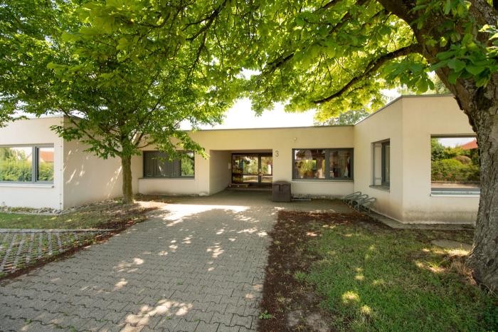 Eingangsbereich der Kindertagesstätte Robert-Koch