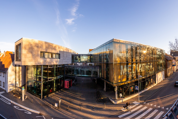 Gebäude Mediathek