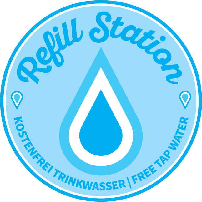 REFILL Station REFILL Aufkleber